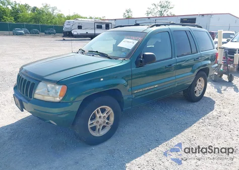 1999 Jeep Grand Cherokee Limited z USA, uszkodzony, nr VIN 1J4GW68N5XC630910